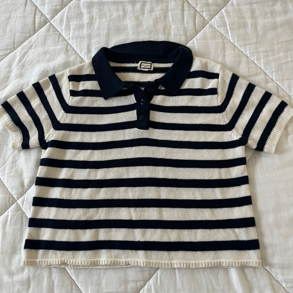 Striped sweater top